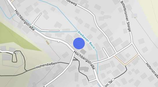 Bodenrichtwertkarte Horb am Neckar Diessen